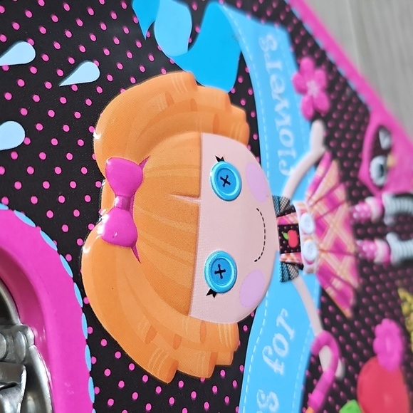 Lalaloopsy Diamond Tin Carry All Lunch Box With Beaded Handle - Picture 2 of 13